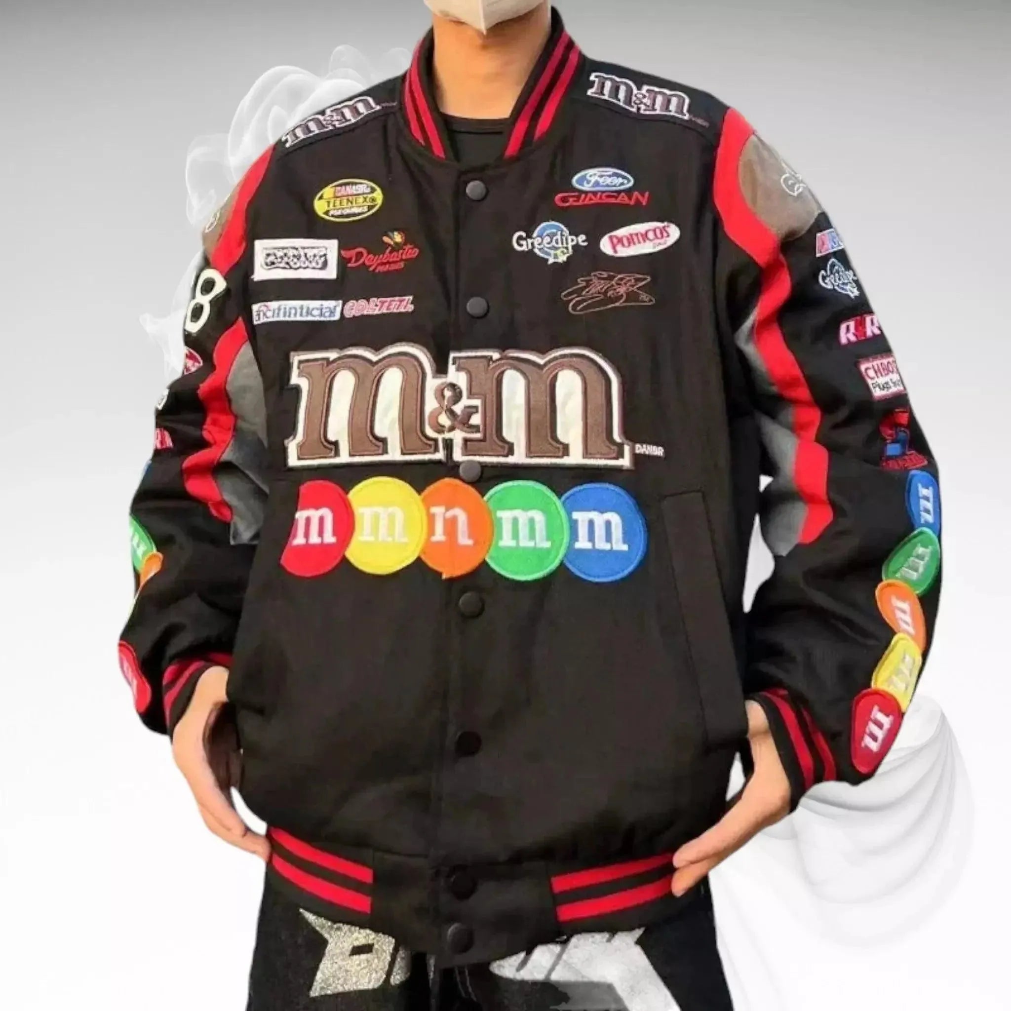 Vintage M&M Racing Embroidered Jacket - Dash Racewear