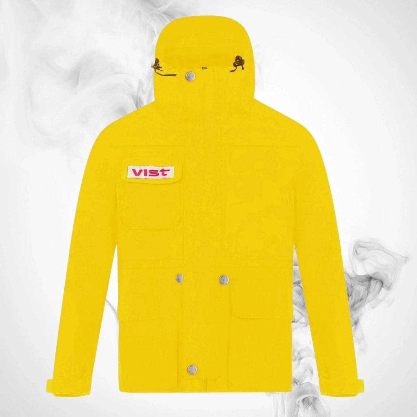 Ski VIST Raincoat Jr Yellow - 2019/20 - Dash Racegear