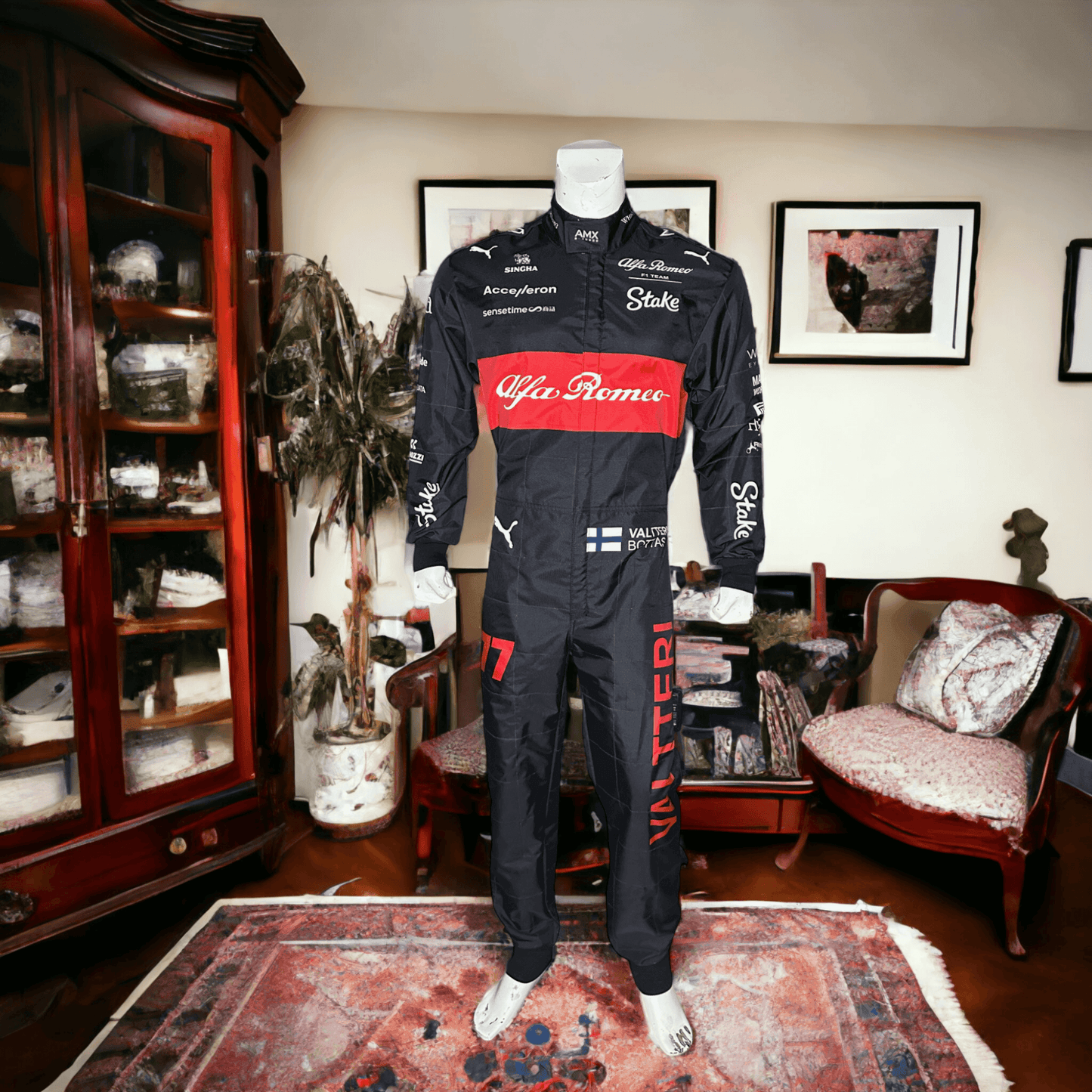 Valtteri Bottas Alfa Romeo Race Suit 2023 NEW - Dash Racegear