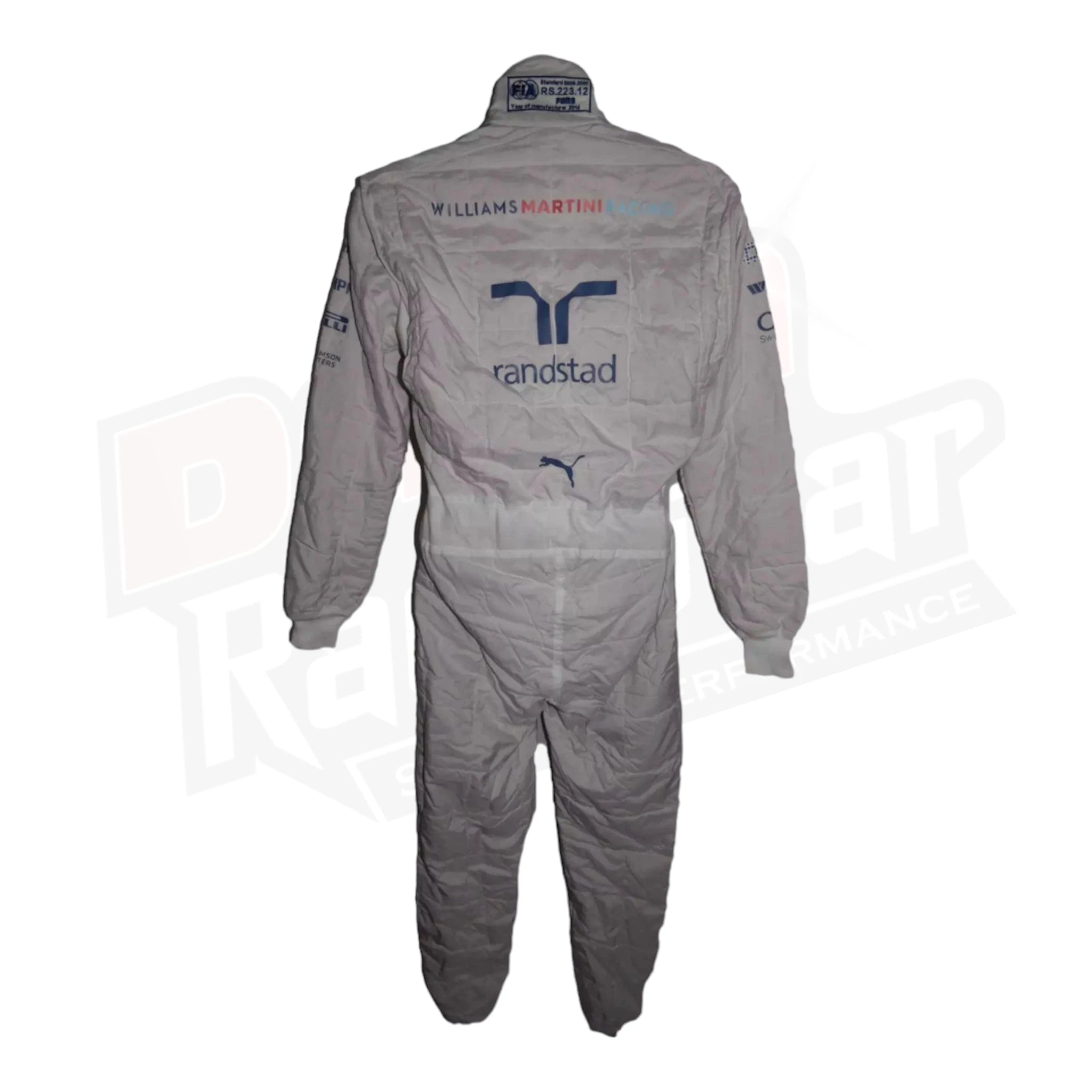 Valtteri Bottas 2014 Williams Martini race suit – Russian GP spec