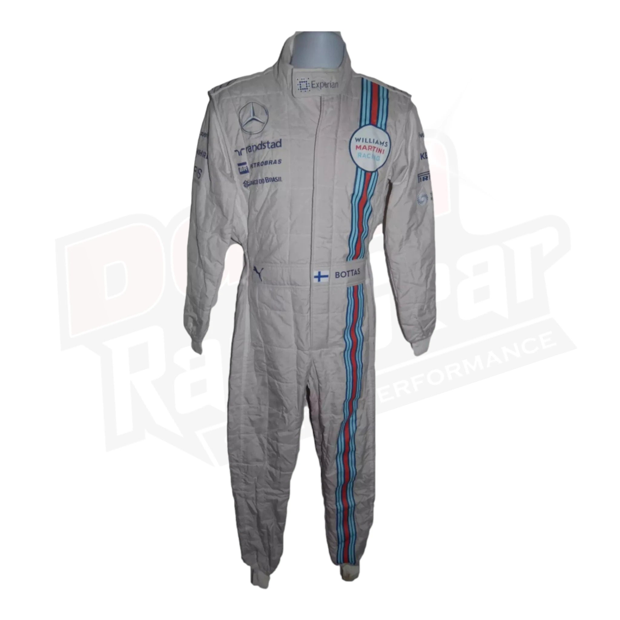 Valtteri Bottas 2014 Williams Martini race suit – Russian GP spec