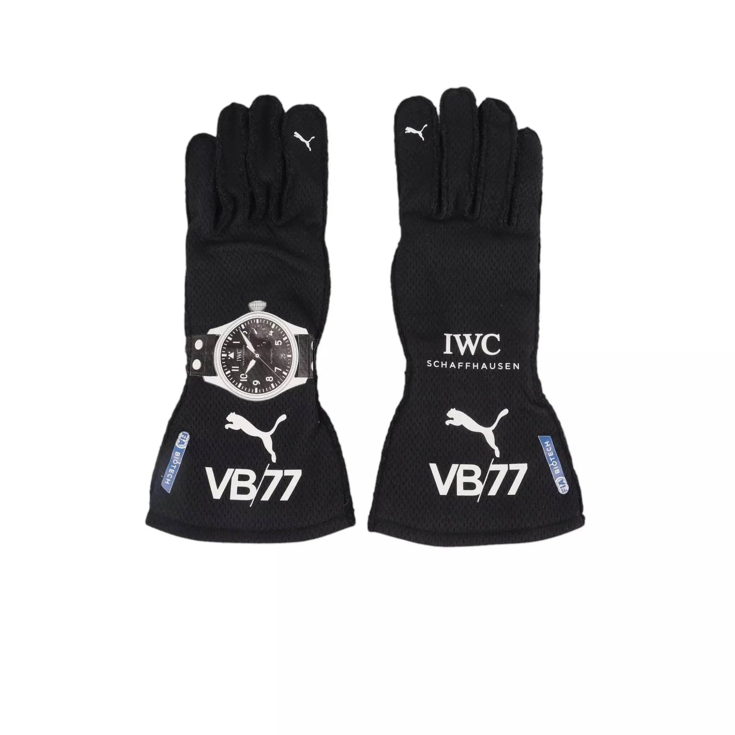 2020 Valtteri Bottas Mercedes-AMG F1 Team Replica Race Gloves - Dash Racegear