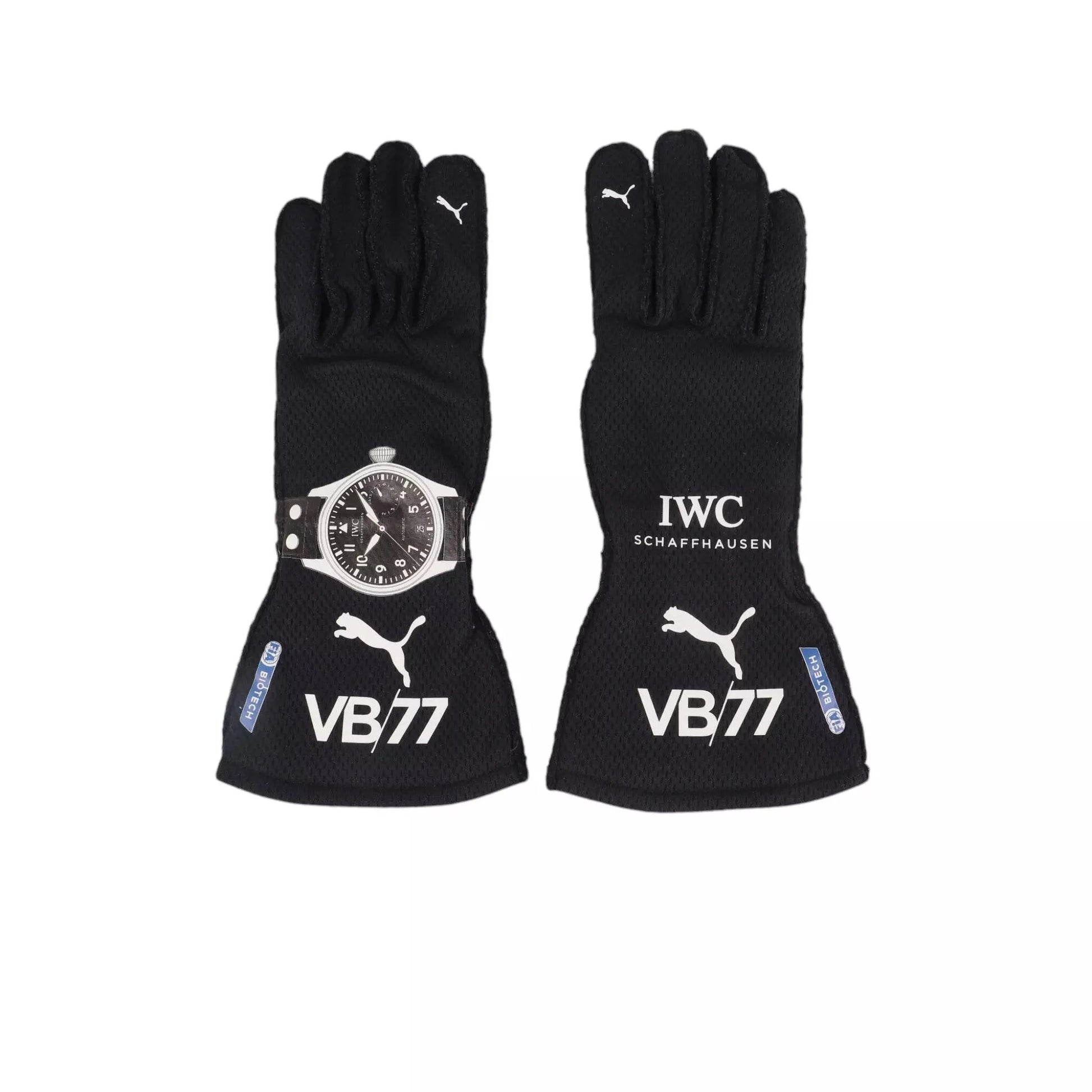 2020 Valtteri Bottas Mercedes-AMG F1 Team Replica Race Gloves - Dash Racegear