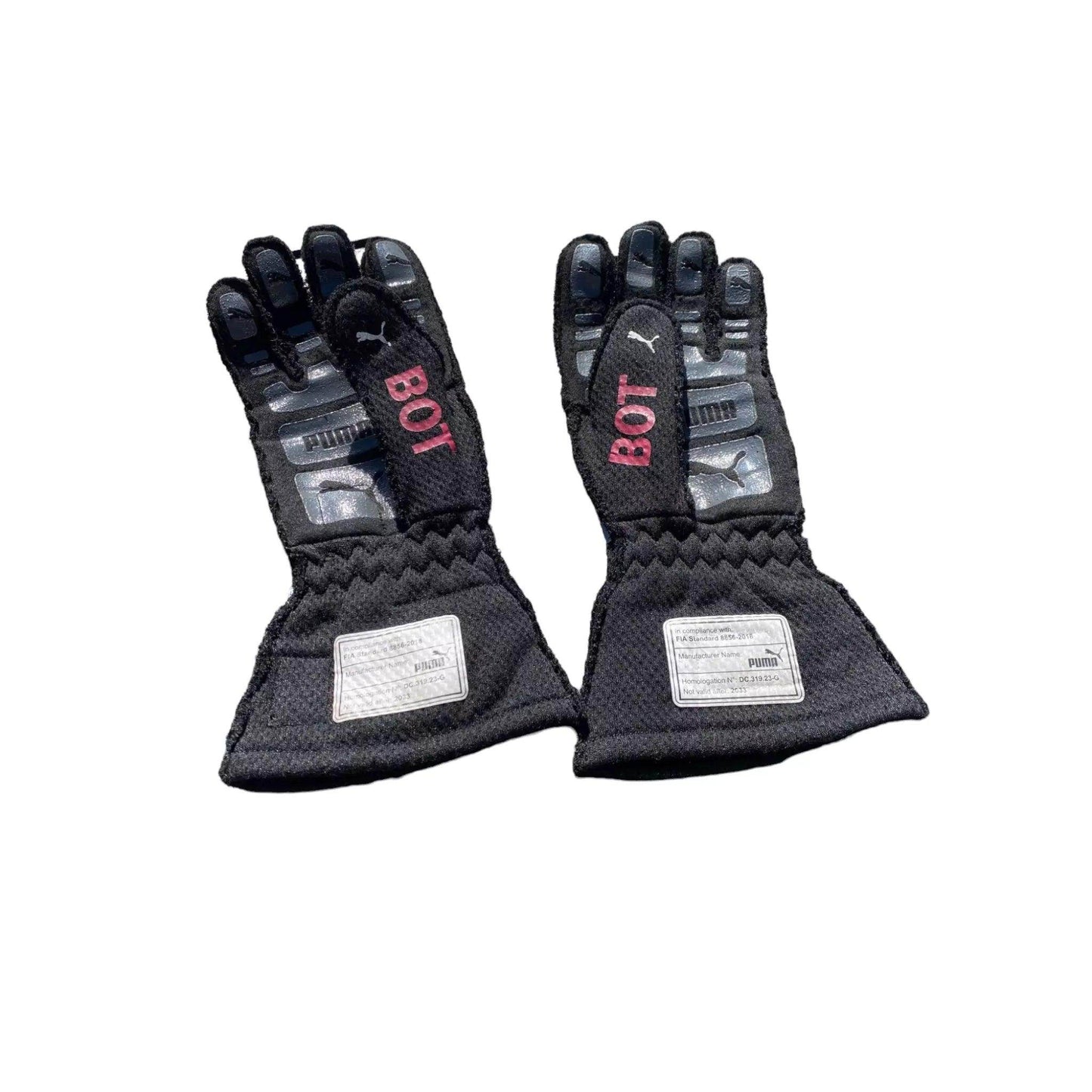 2023 Valtteri Bottas Miami Race Gloves - Dash Racegear