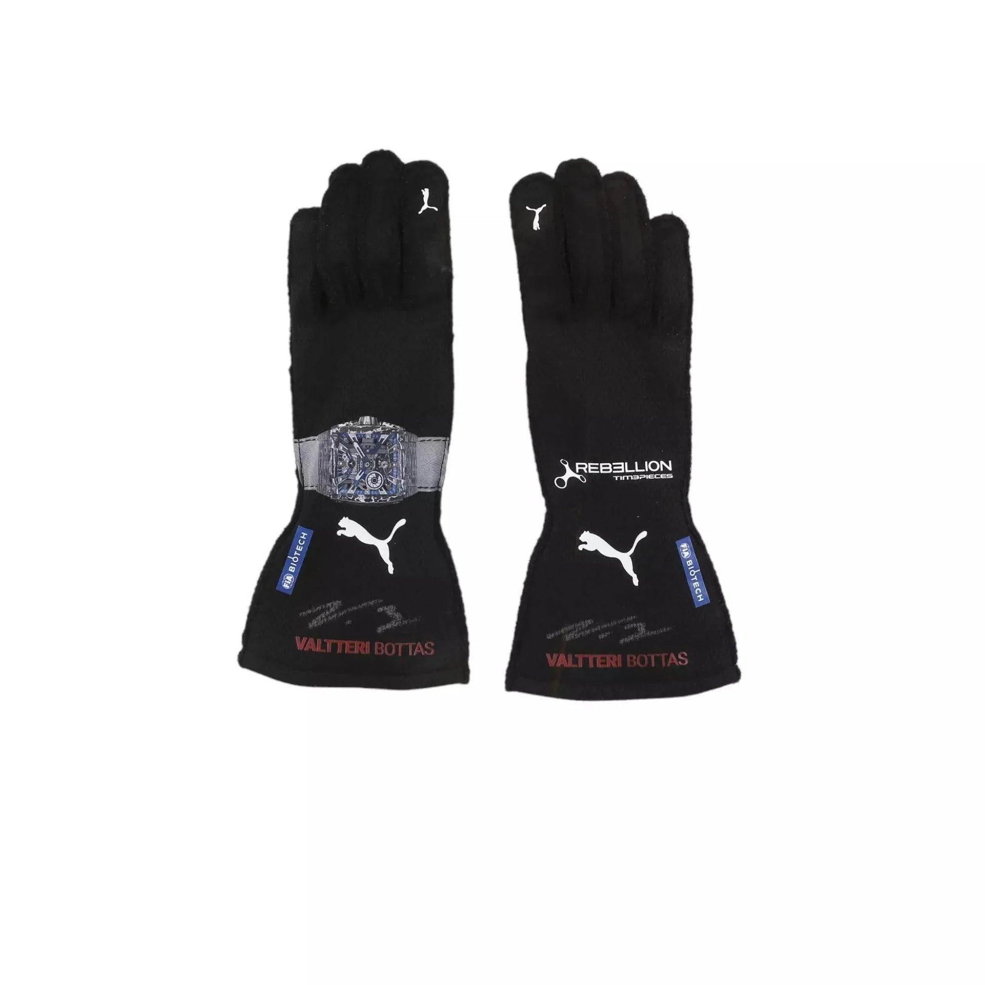 2023 Valtteri Bottas Replica Alfa Romeo F1 Race Gloves - Dash Racegear