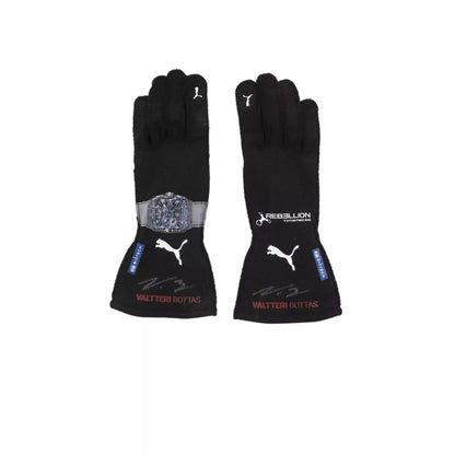 2023 Valtteri Bottas Replica Alfa Romeo F1 Race Gloves - Dash Racegear