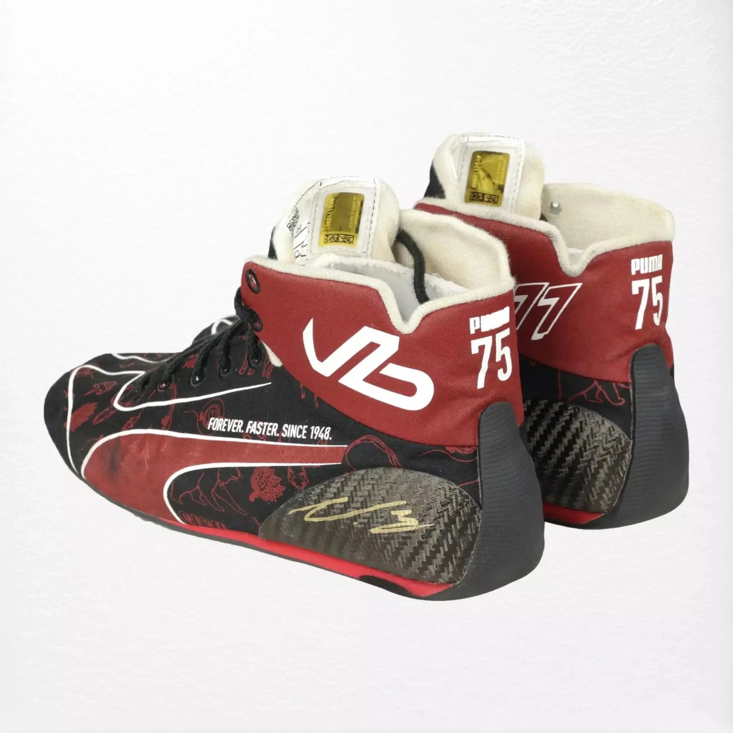 2023 Valtteri Bottas Alfa Romeo F1 Race Boots - Miami GP - Dash Racegear
