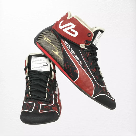 2023 Valtteri Bottas Alfa Romeo F1 Race Boots - Miami GP - Dash Racegear