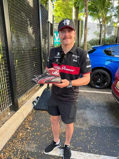 2023 Valtteri Bottas Alfa Romeo F1 Race Boots - Miami GP - Dash Racegear