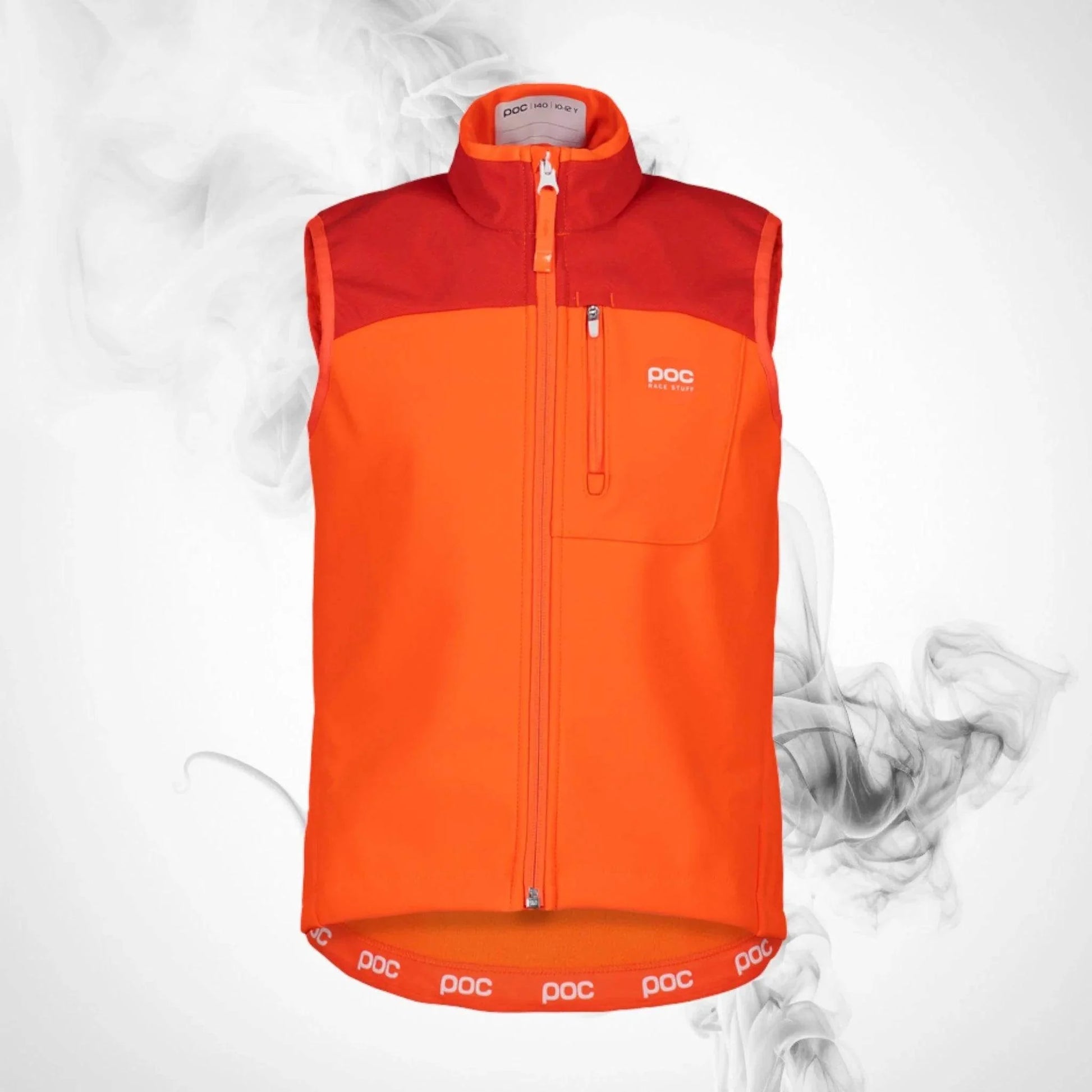 Ski Vest Poc Race Vest Jr Fluorescent Orange - 2023/24 - Dash Racegear