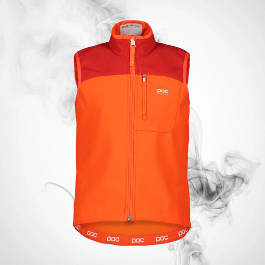 Ski Vest Poc Race Vest Jr Fluorescent Orange - 2023/24 - Dash Racegear