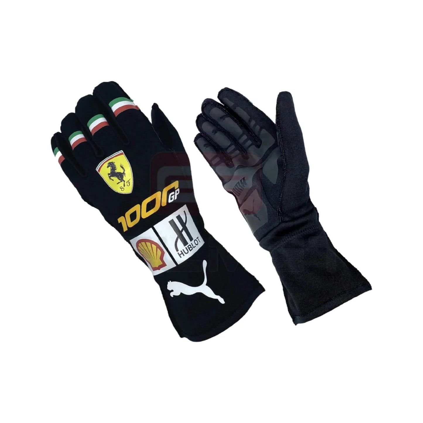 Charles Leclerc 2020 Ferrari 1000 GP Official Replica Gloves - Dash Racegear