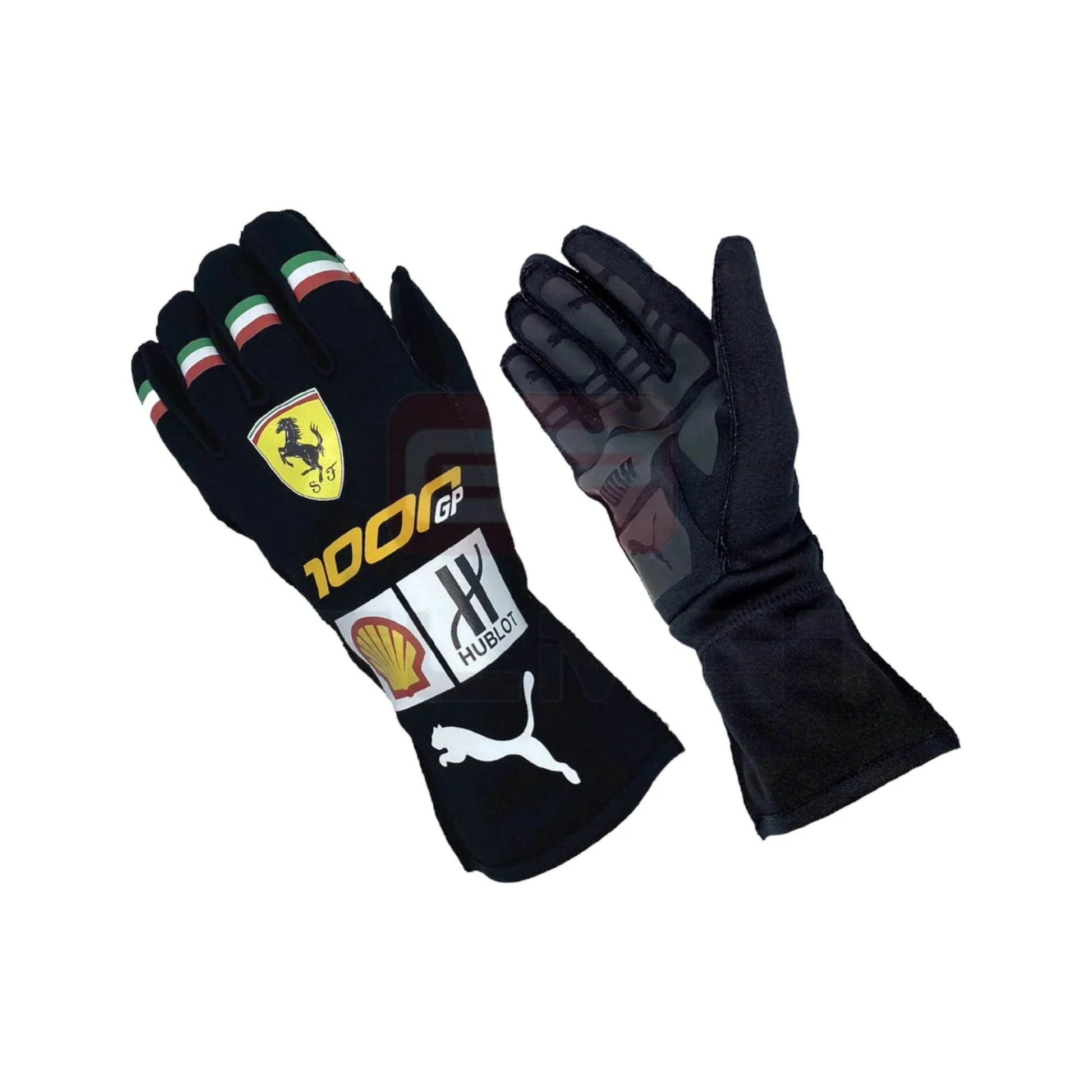 Charles Leclerc 2020 Ferrari 1000 GP Official Replica Gloves - Dash Racegear