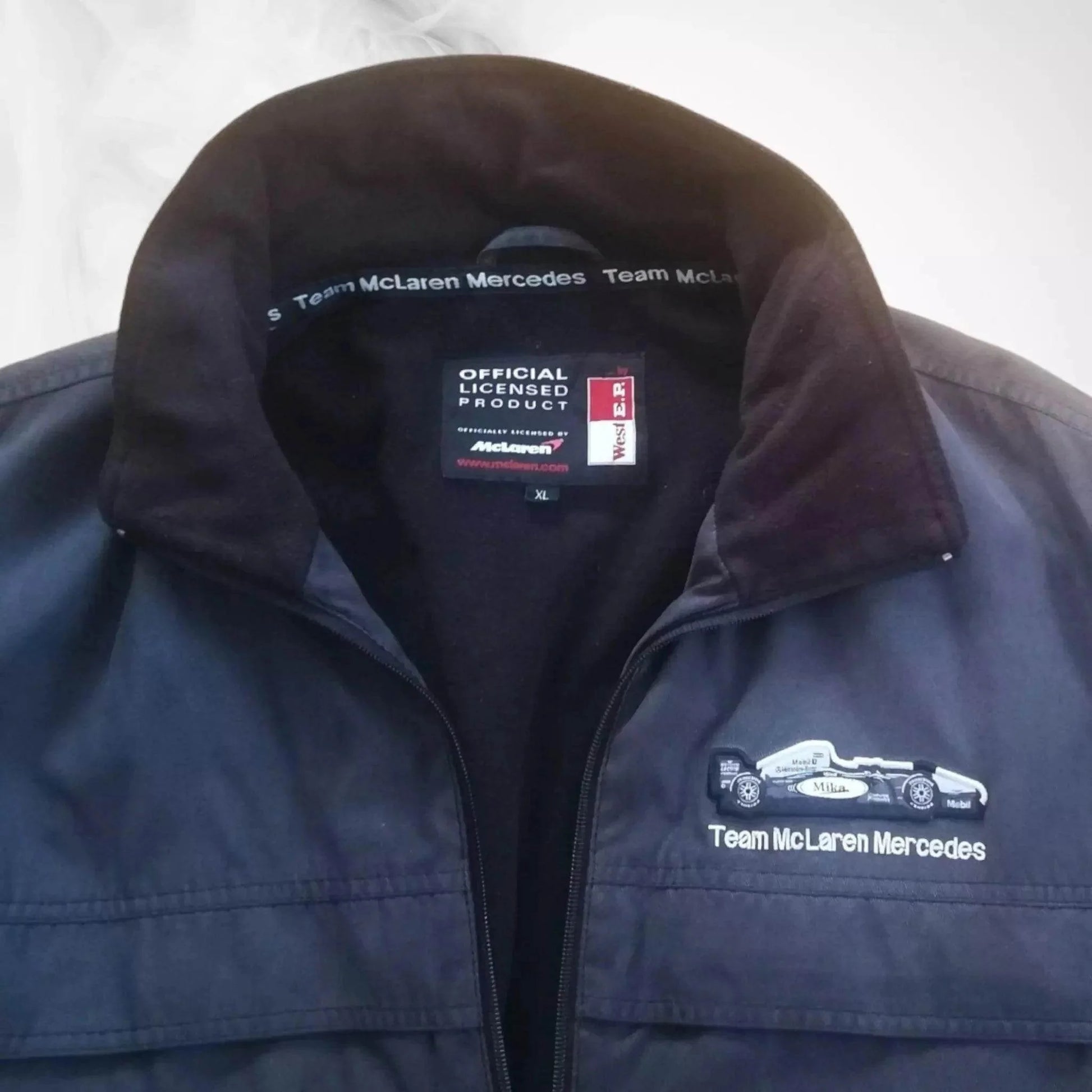 Vintage 90's McLaren Mika Häkkinen Jacket - Dash Racegear
