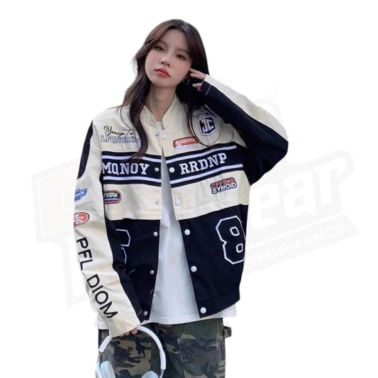 Vintage Bomber Race Car Jacket - Dash Racegear