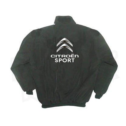 Vintage Citroen F1 Racing Embroidered Bomber Jacket - Dash Racegear
