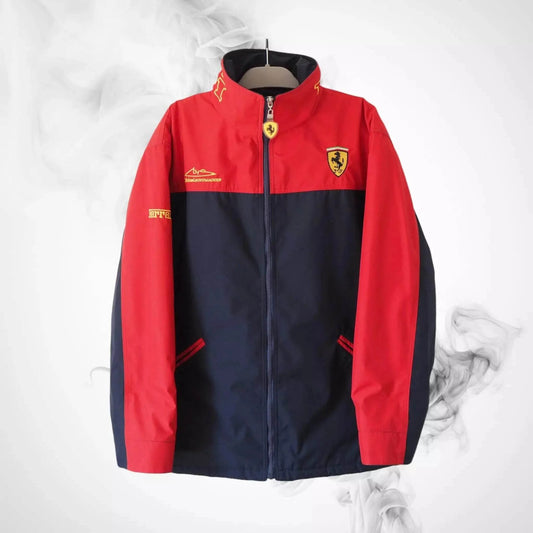 Vintage Ferrari Michael Schumacher 90's F1 Racing Team Jacket - Dash Racegear