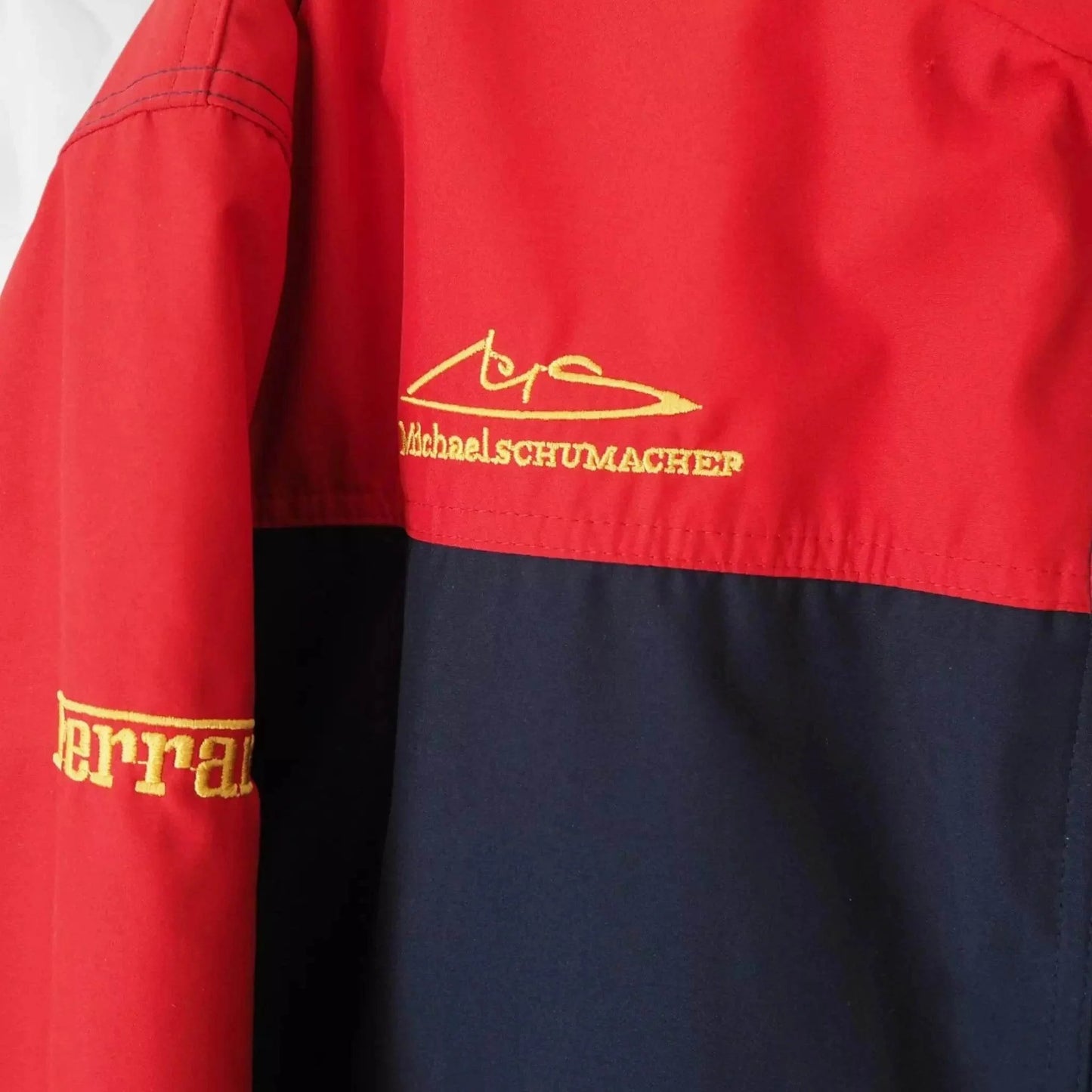 Vintage Ferrari Michael Schumacher 90's F1 Racing Team Jacket - Dash Racegear