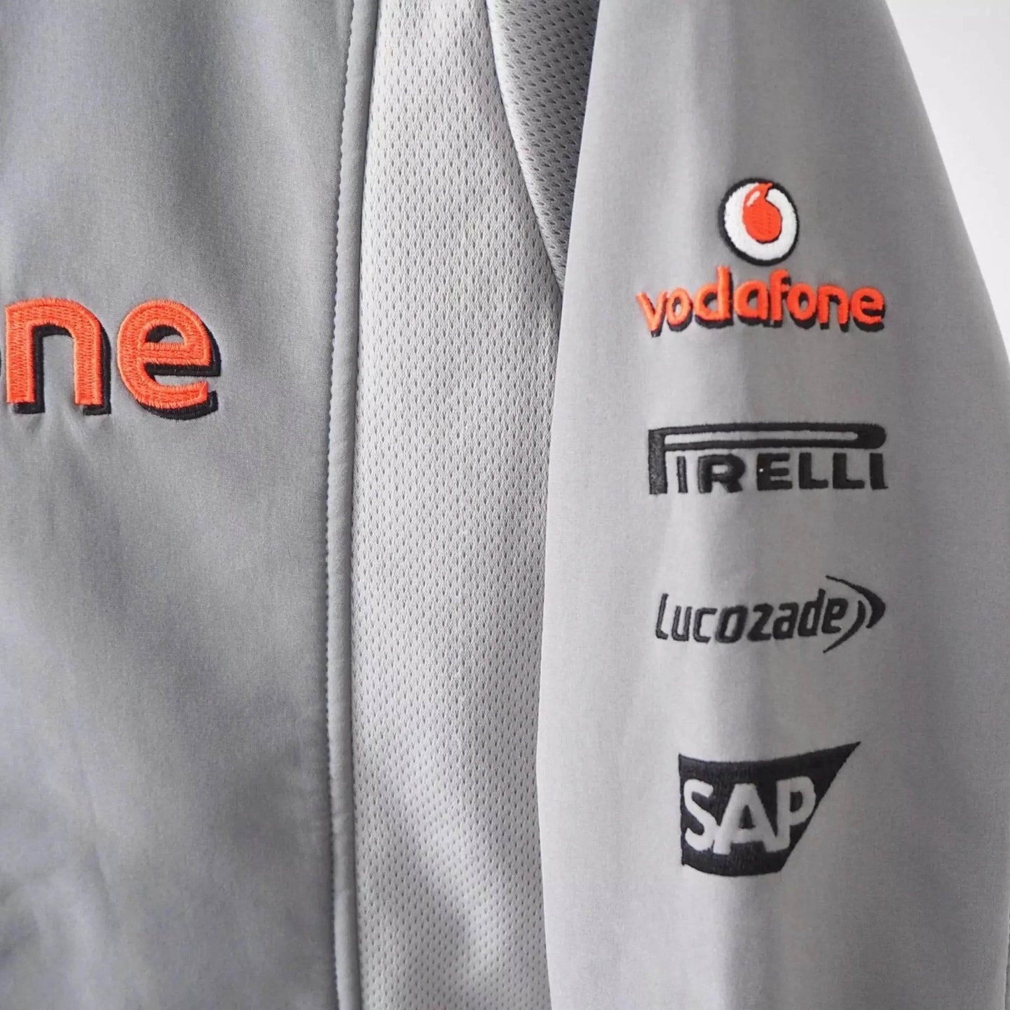 Vintage Mercedes Vodafone Racing Softshell Jacket - Dash Racegear
