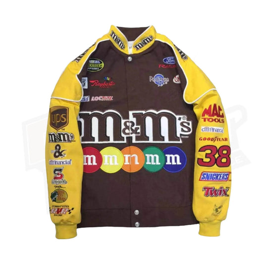 Vintage M&M Embroidered Racing Jacket - Dash Racegear