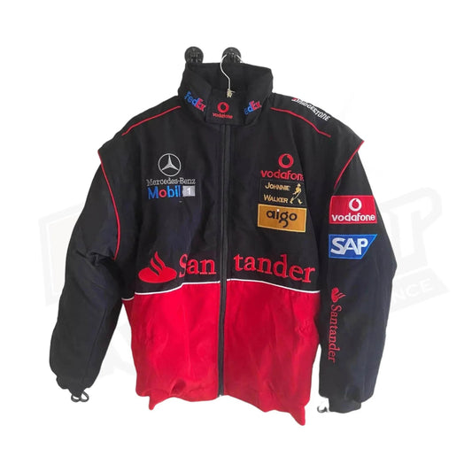 Vintage Mercedes AMG F1 Racing Bomber Jacket - Dash Racegear