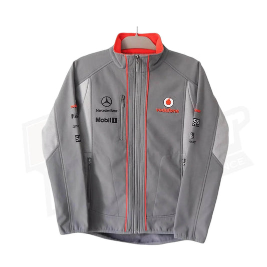 Vintage Mercedes Vodafone Racing Softshell Jacket - Dash Racegear