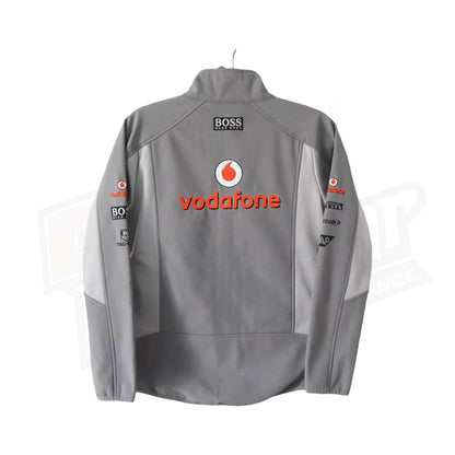 Vintage Mercedes Vodafone Racing Softshell Jacket - Dash Racegear