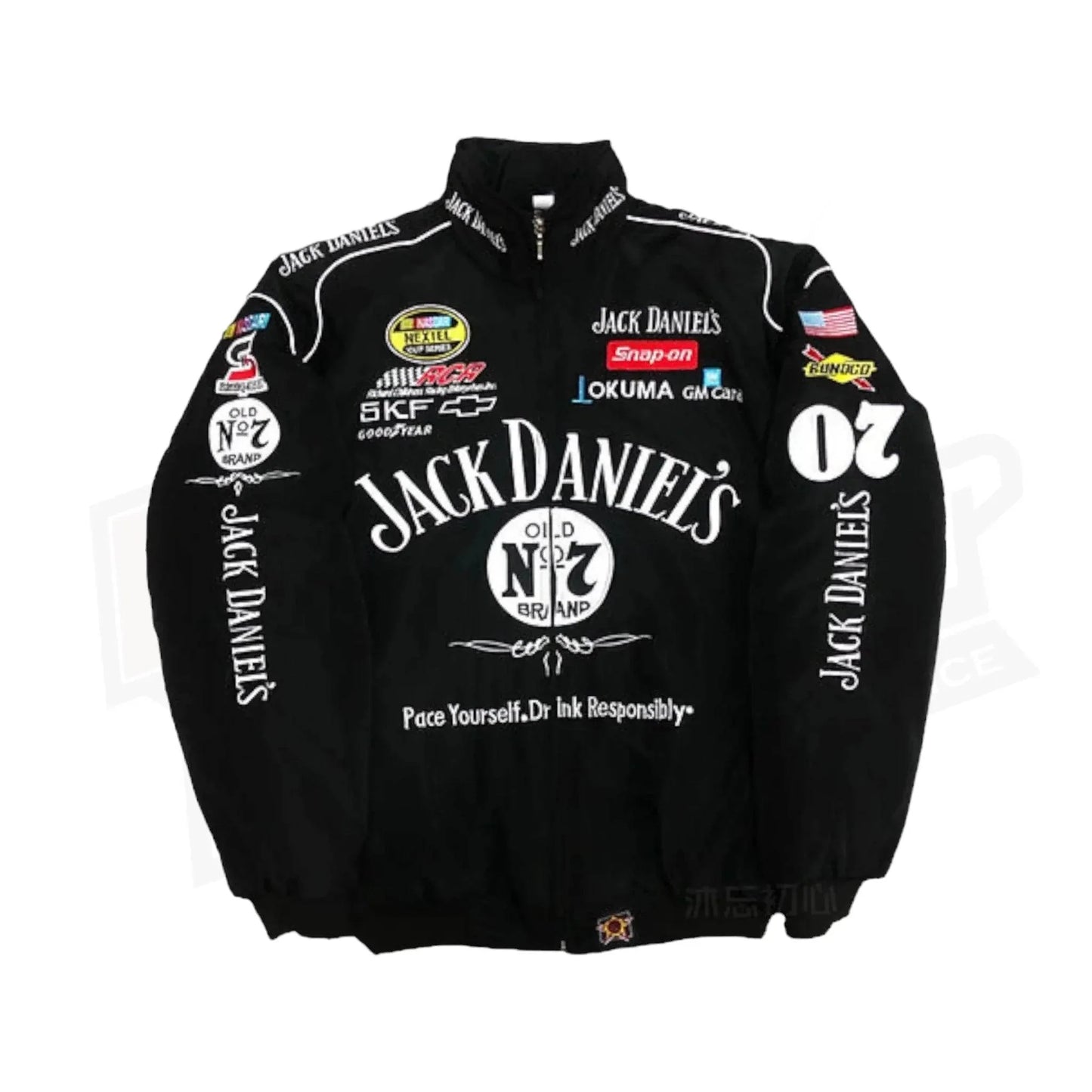 Vintage Nascar Jack Daniels Racing Jacket - Dash Racegear