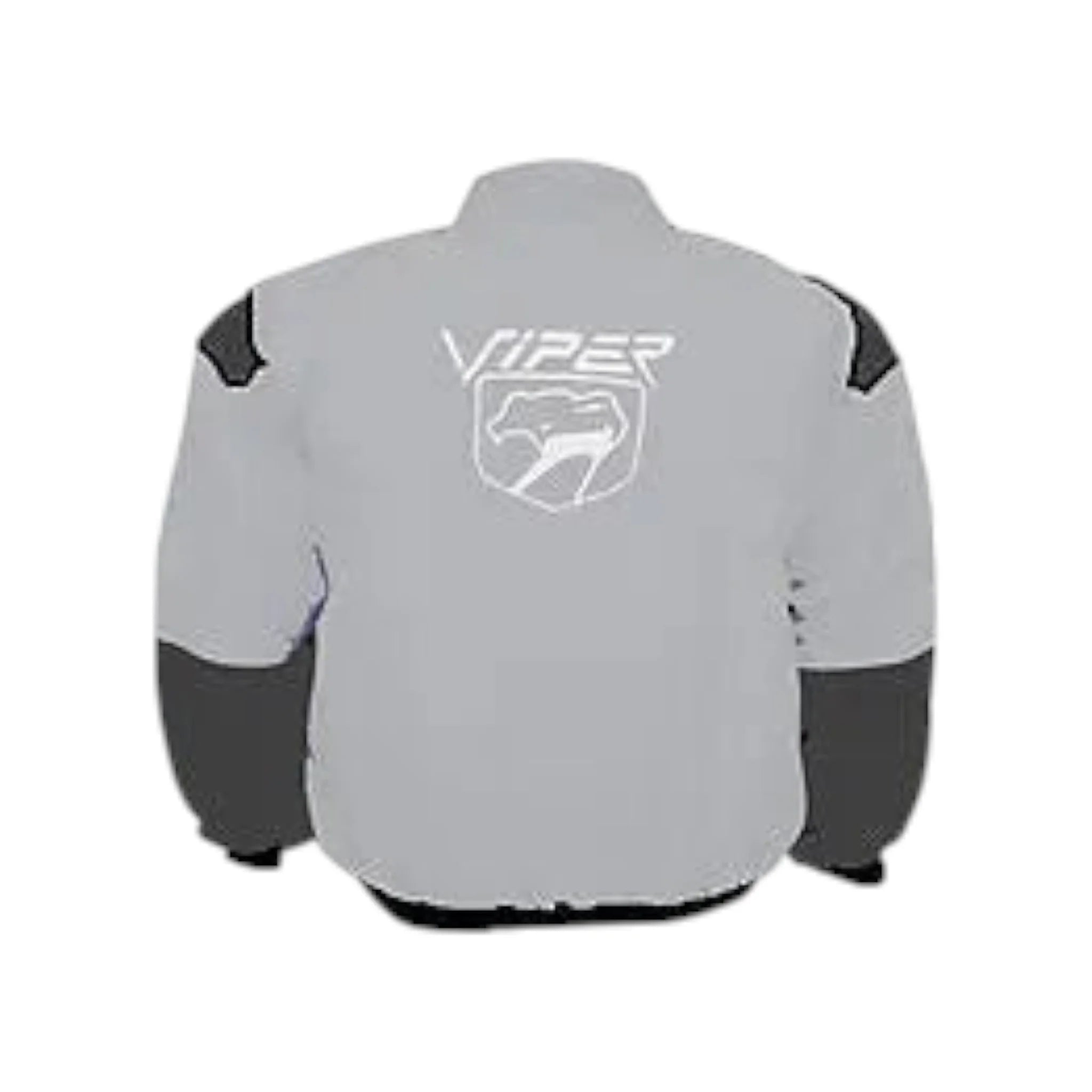 Viper Fangs Racing Jacket Light Gray and Dark Gray