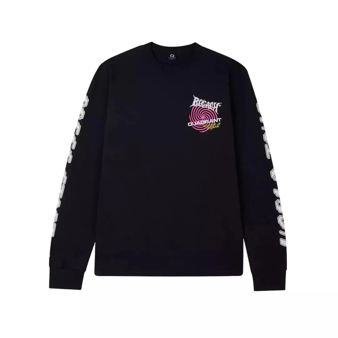 WORLD TOUR BLACK LS TEE - Dash Racewear