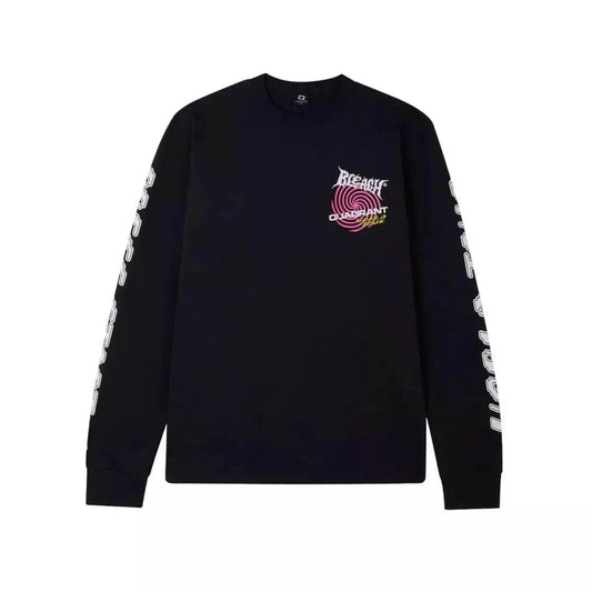 WORLD TOUR BLACK LS TEE - Dash Racegear