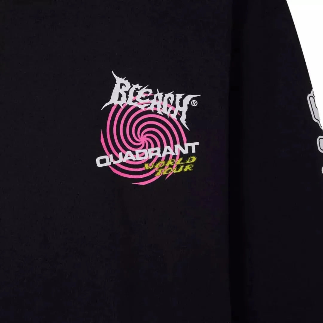 WORLD TOUR BLACK LS TEE - Dash Racewear