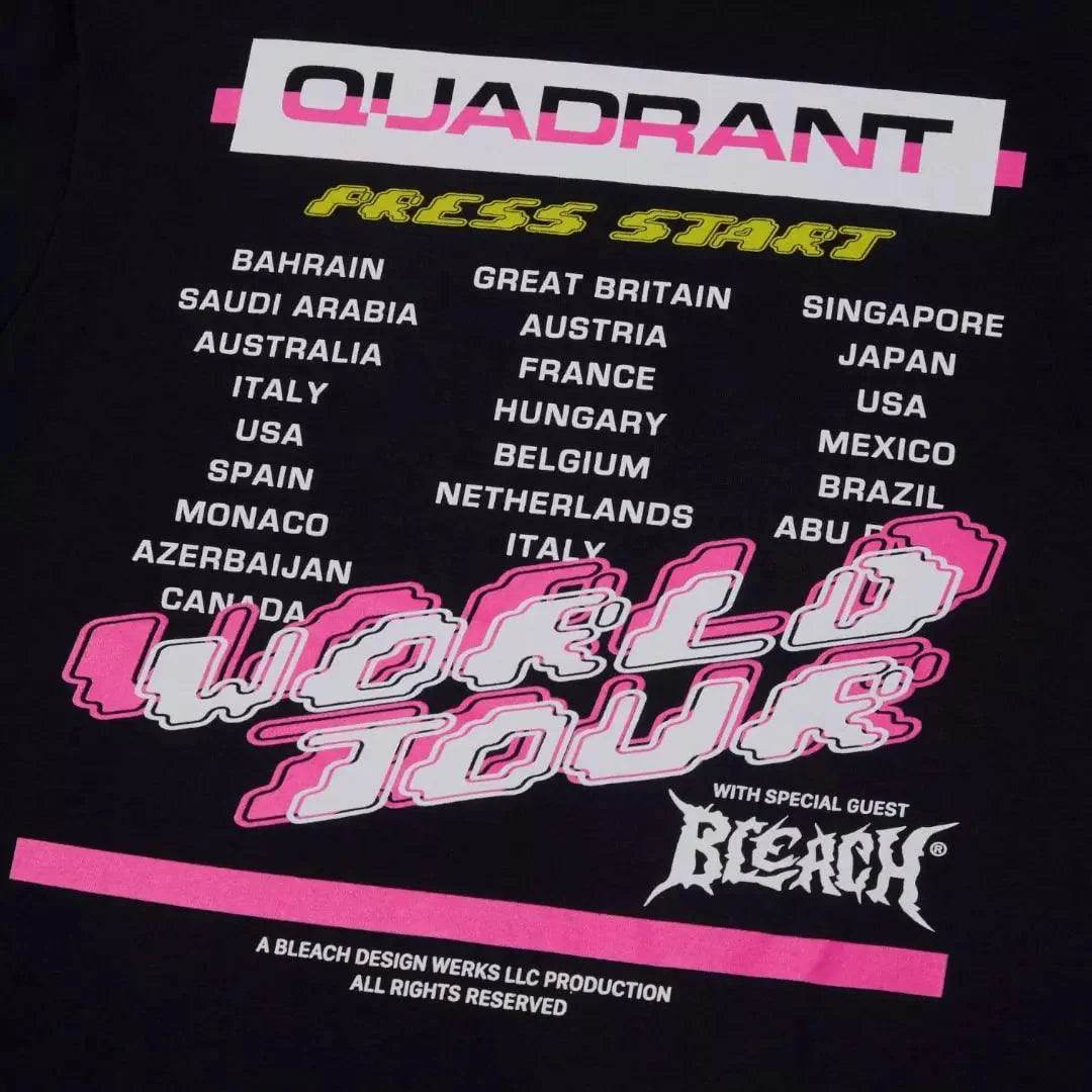 WORLD TOUR BLACK LS TEE - Dash Racegear