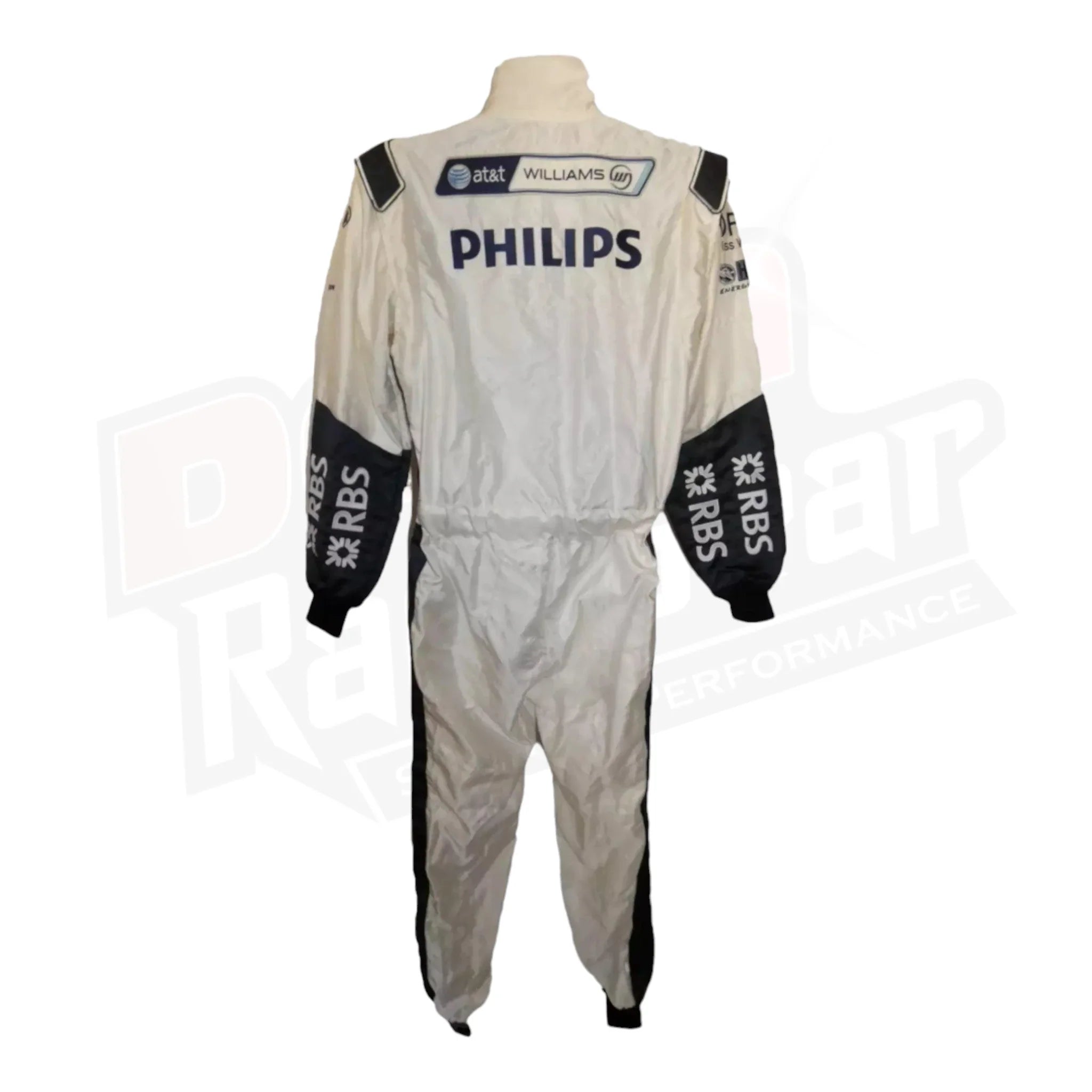 Williams 2009 driver promotional race suit signed by Rosberg and Nakajima - Dash Racegear