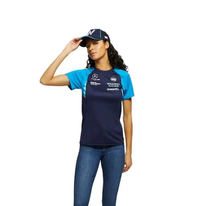 Women's Classic Kit Navy Williams Racing T-Shirt - Dash Racegear