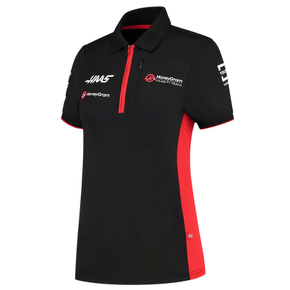 Women’s Fitted Polo Haas F1 Team - Dash Racegear
