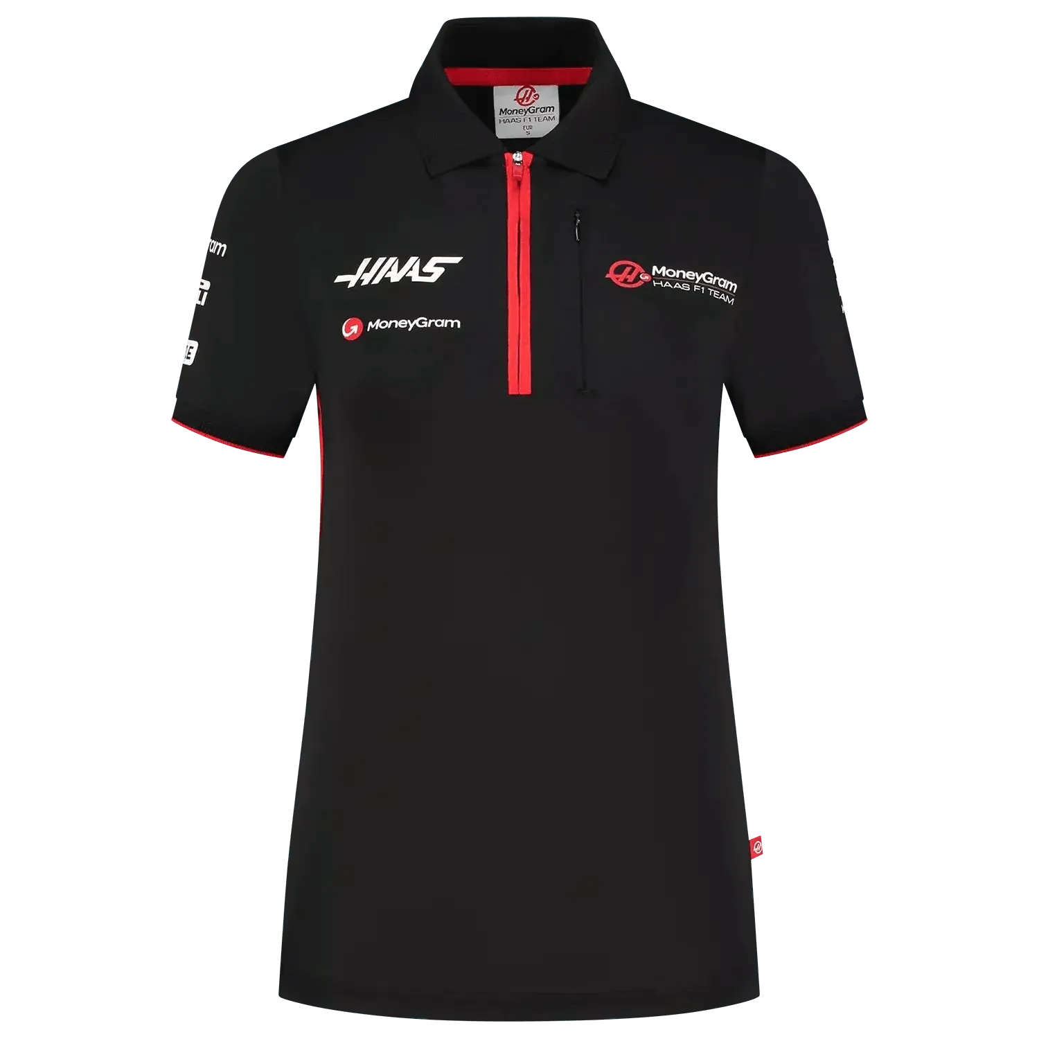 Women’s Fitted Polo Haas F1 Team - Dash Racewear