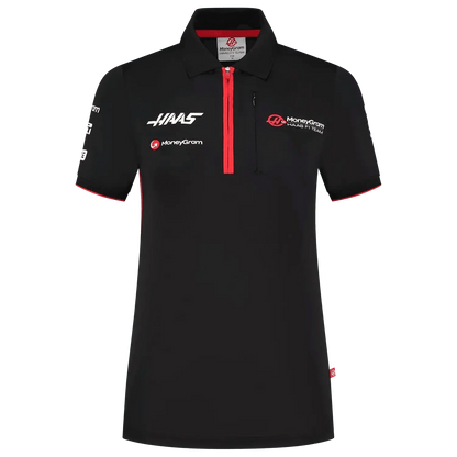 Women’s Fitted Polo Haas F1 Team - Dash Racegear