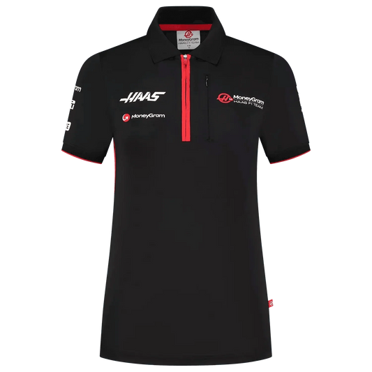 Women’s Fitted Polo Haas F1 Team - Dash Racegear
