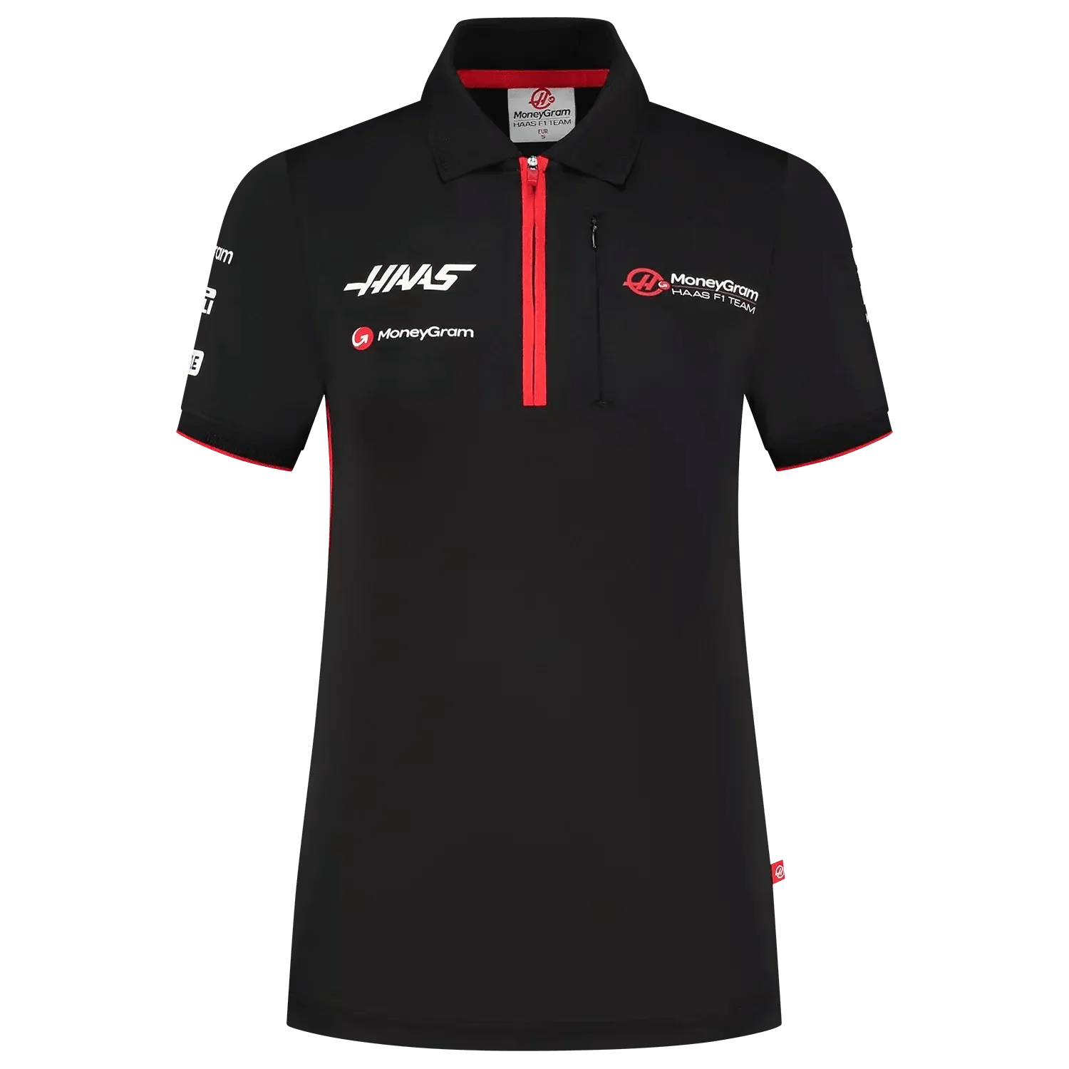 Women’s Fitted Polo Haas F1 Team - Dash Racegear