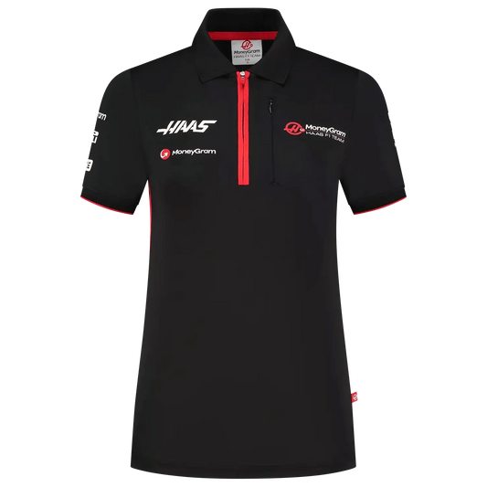 Women’s Fitted Polo Haas F1 Team - Dash Racegear