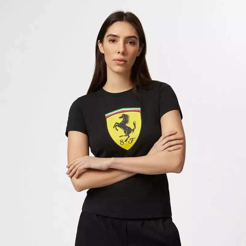 Scuderia Ferrari F1 Women's Shield T-shirt - Dash Racegear