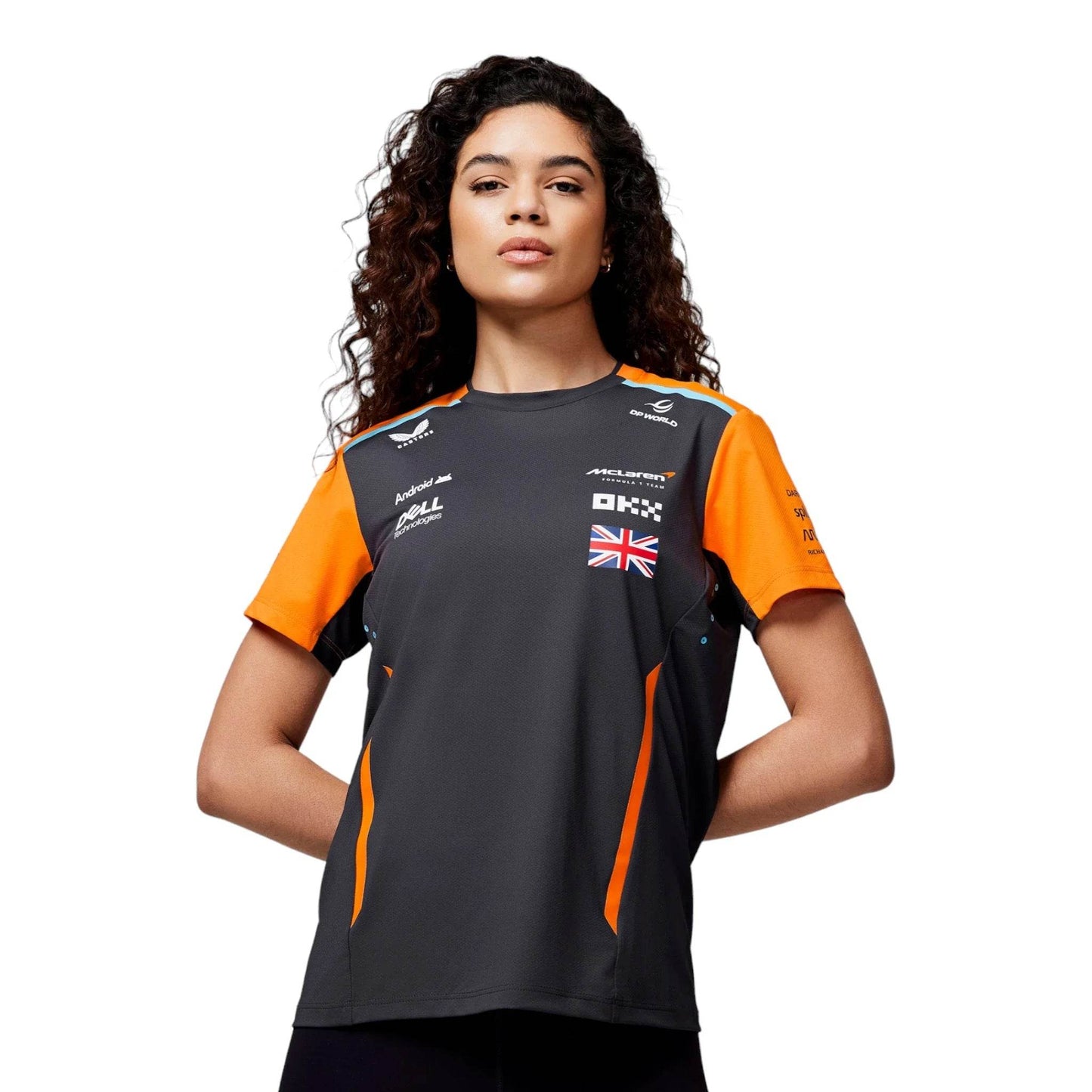 Womens Official Teamwear Set Up T-Shirt Lando Norris Formula 1 - Dash Racegear