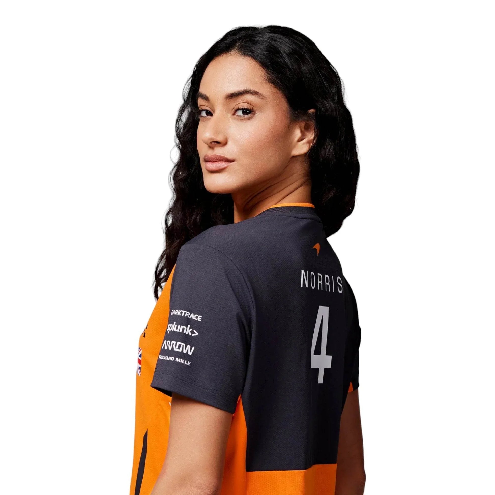 Womens Official Teamwear Set Up T-Shirt Lando Norris Formula 1 - Dash Racegear