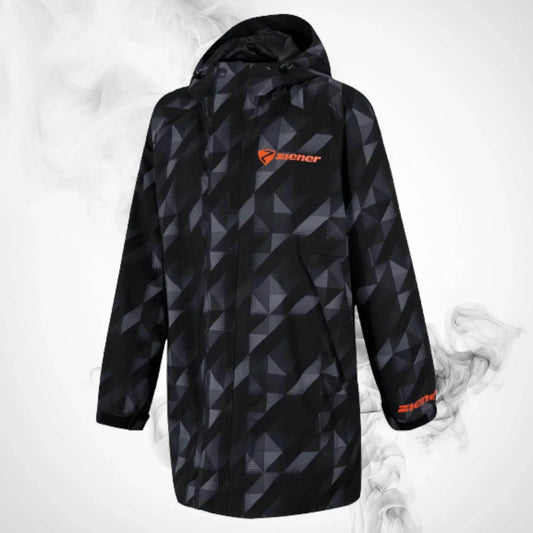 Ski ZIENER RCE Coach Coat Black Print - 2022/23 - Dash Racegear