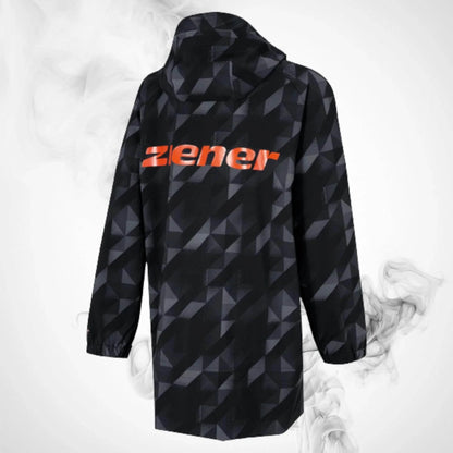 Ski ZIENER RCE Coach Coat Black Print - 2022/23 - Dash Racegear