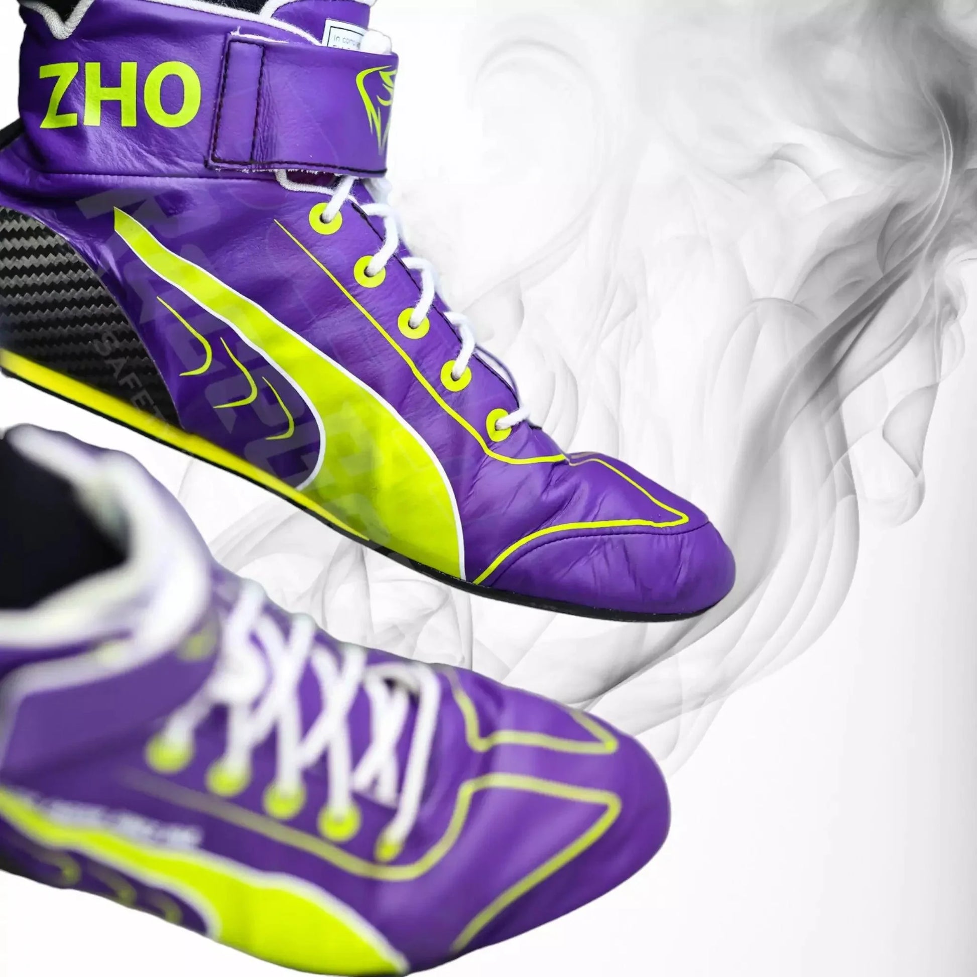 Zhou Guanyu 2023 Alfa Romeo F1 Team Race Boots - Dash Racegear