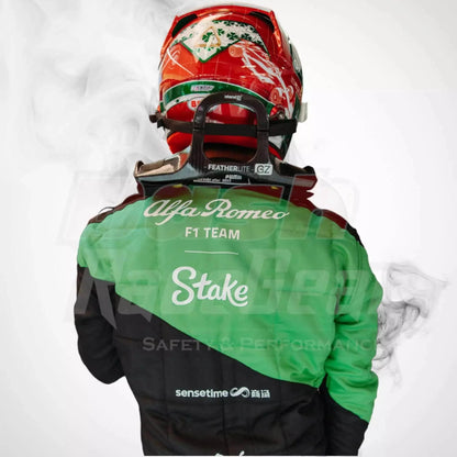 2023 Zhou Guanyu Alfa Romeo F1 Race Suit - Dash Racegear