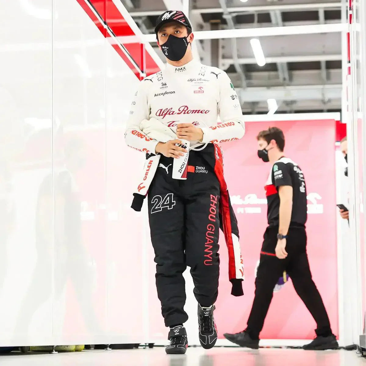 Zhou Guanyu Alfa Romeo 2022 F1 Race Boots - Italian GP DASH RACEGEAR