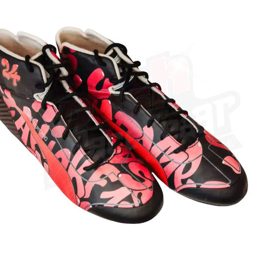 Zhou Guanyu Alfa Romeo 2023 Special Edition F1 Race Boots - Dash Racegear